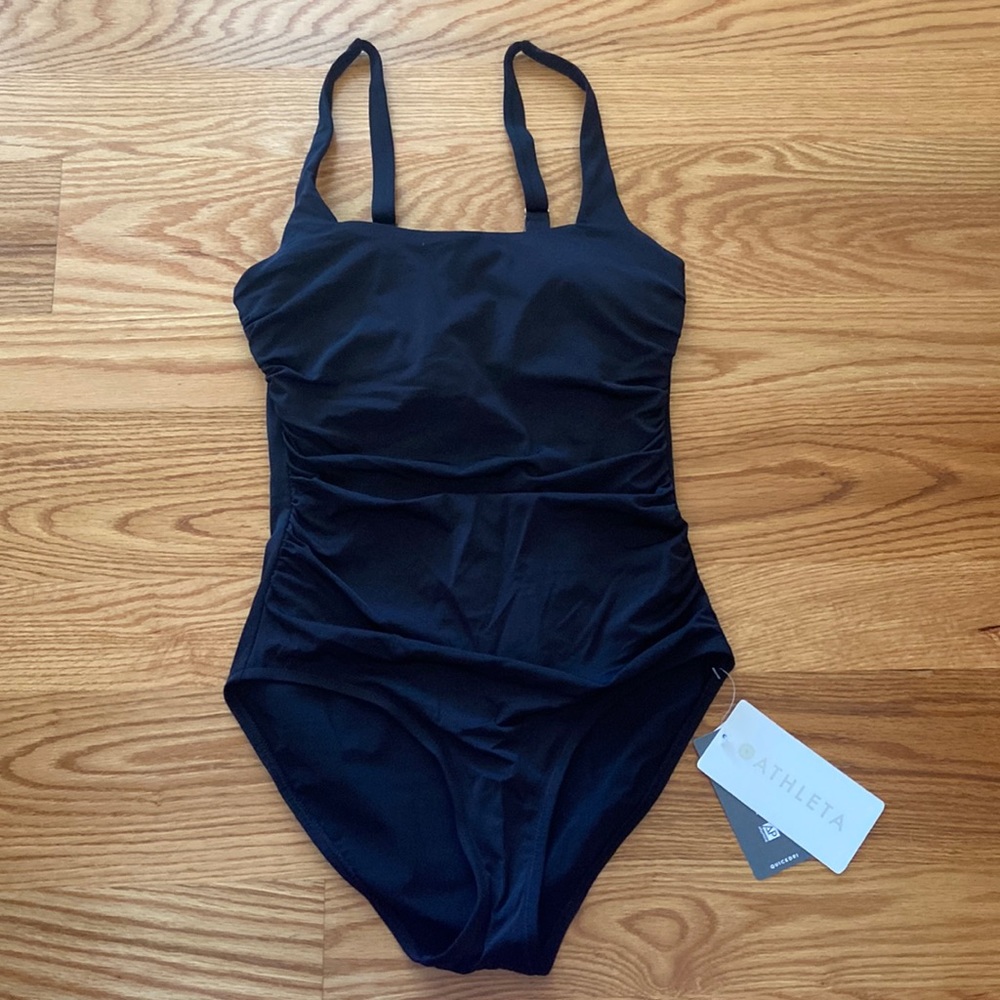 Athleta one piece womens swim, XS, brand new with tags